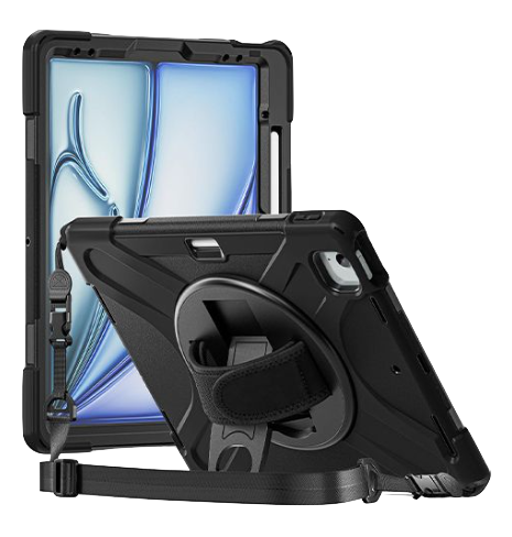 Funda iPad Air 13 MW Securit Rotative Case - Negro
