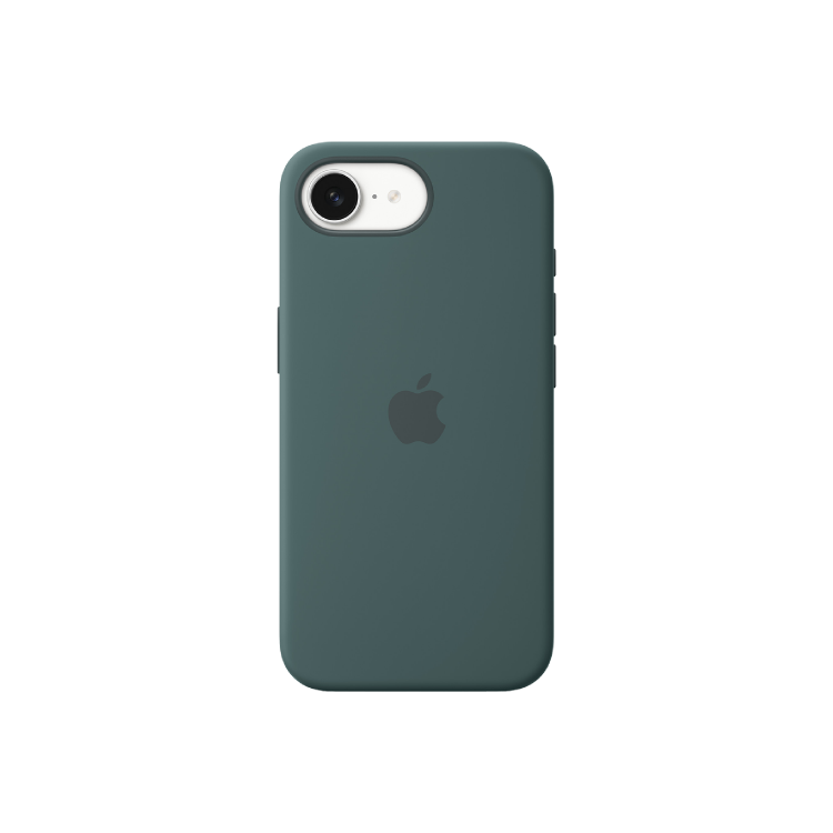 Funda de silicona de Apple para el iPhone 16e - Verde Lago