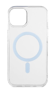 Funda iPhone 15 Aiino Frozen Case - Celeste