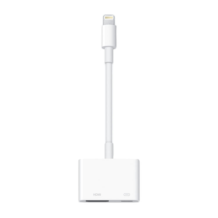 Adaptador de conector Lightning a AV digital de Apple
