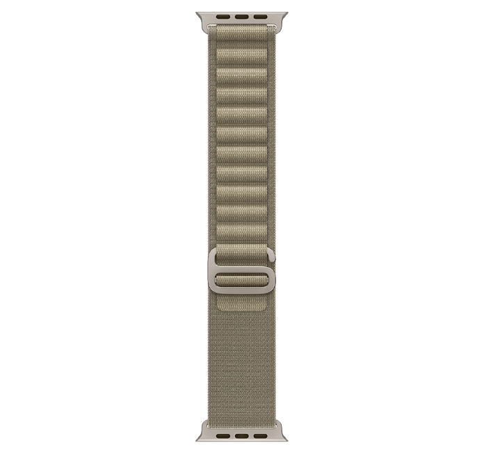 Correa Alpine Loop Apple Watch 49mm - Verde Oliva (Pequeña)