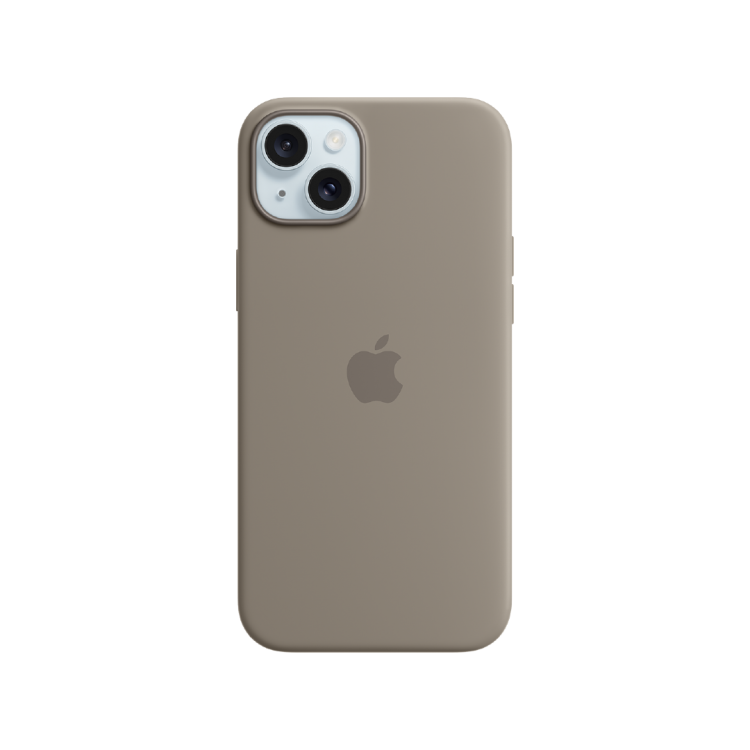 Funda iPhone 15 Plus Apple Silicone Case - Arcilla